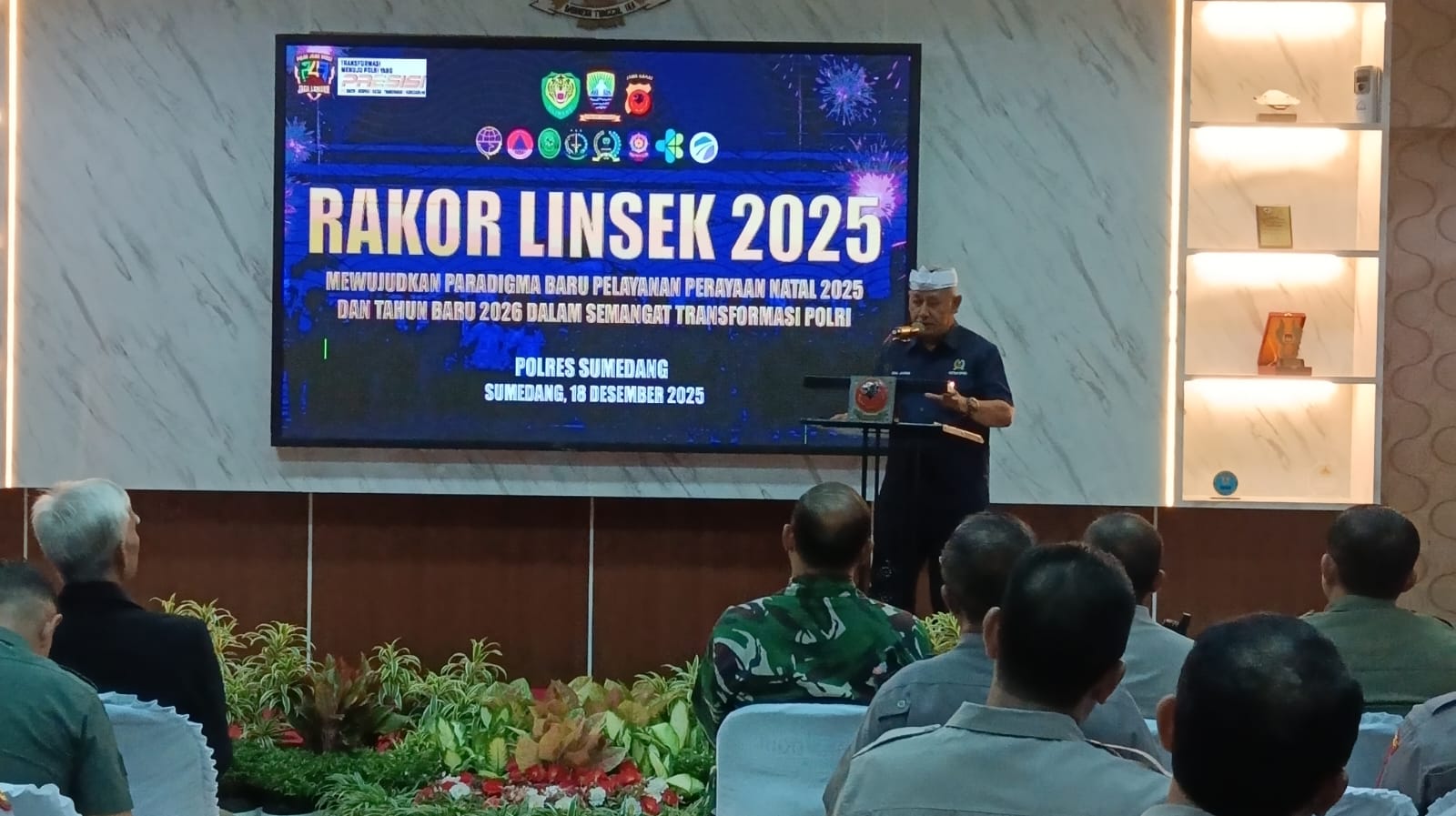 DPRD Dorong Polri Jaga Keamanan Perayaan Natal dan Tahun Baru di Sumedang